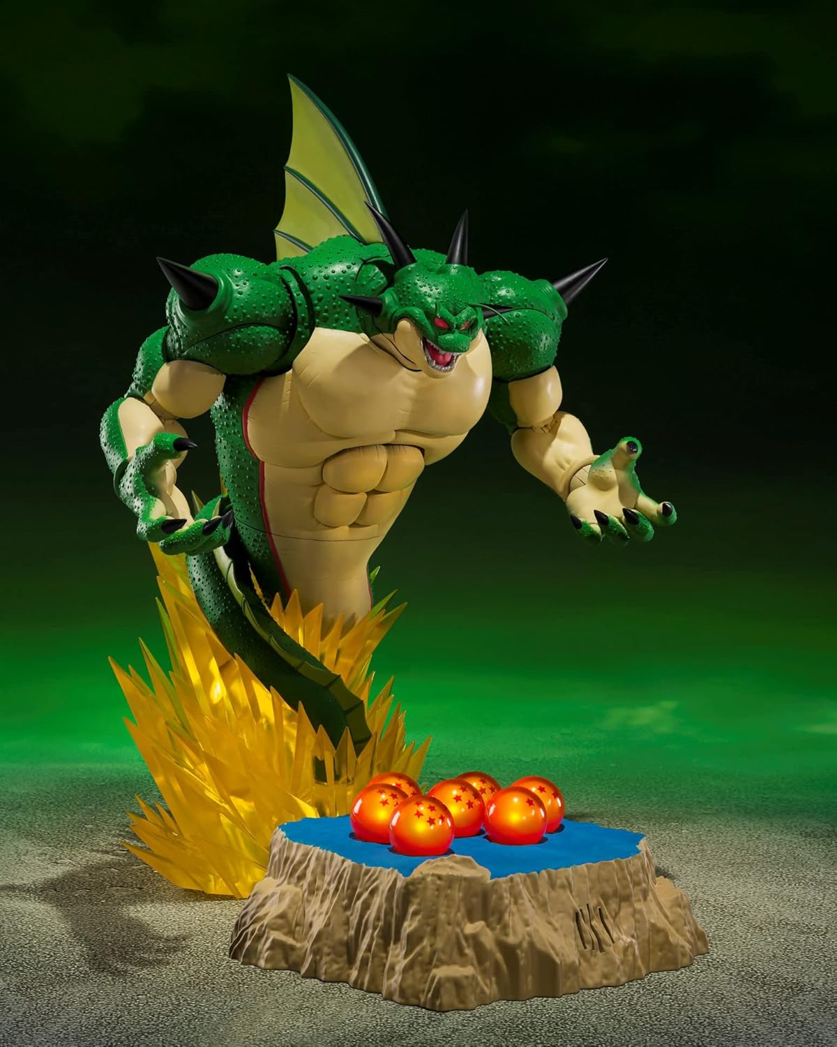 Tamashii Nations - S.H. Figuarts Dragon Ball Z - Porunga & Dende Luminous Dragon Ball Set (Come Forth, Genuine Shenron!!) Action Figure