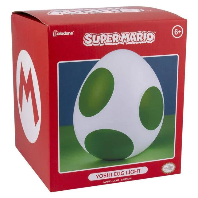 Yoshi Egg Light 8 in x 7 in | Super Mario Gifts and Room Décor |Officially Licensed Nintendo Merchandise