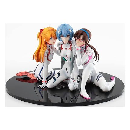 Shin Evangelion Movie Version Asuka, Rei, Mari, Newtype Cover Ver. 1/8 Scale Plastic Figure
