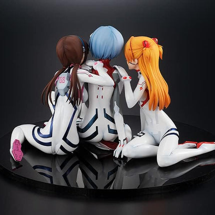 Shin Evangelion Movie Version Asuka, Rei, Mari, Newtype Cover Ver. 1/8 Scale Plastic Figure