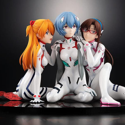 Shin Evangelion Movie Version Asuka, Rei, Mari, Newtype Cover Ver. 1/8 Scale Plastic Figure