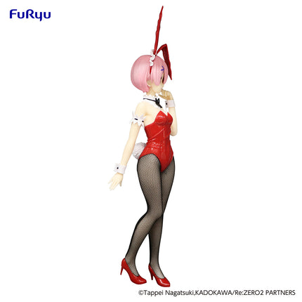 Re:Zero Starting Life in Another World - BiCute Bunnies Ram Red Color Ver. Statue