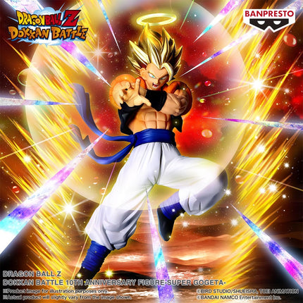 Banpresto - Dragon Ball Z - Super Gogeta - Dokkan Battle 10th Anniversary Figure