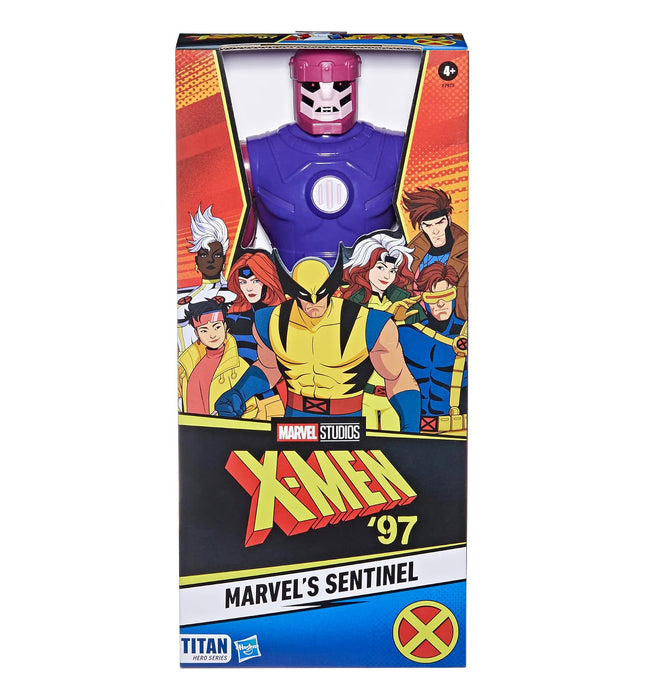Marvel Titan Hero Series X-Men Sentinel Action Figure, 14-Inch-Scale, Super Hero Toys