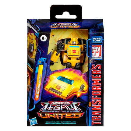Transformers Legacy Deluxe Class Origin Bumblebee 5.5-inch Converting Action Figure