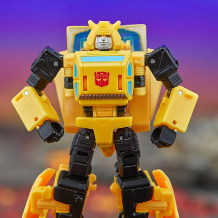 Transformers Legacy Deluxe Class Origin Bumblebee 5.5-inch Converting Action Figure