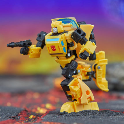 Transformers Legacy Deluxe Class Origin Bumblebee 5.5-inch Converting Action Figure