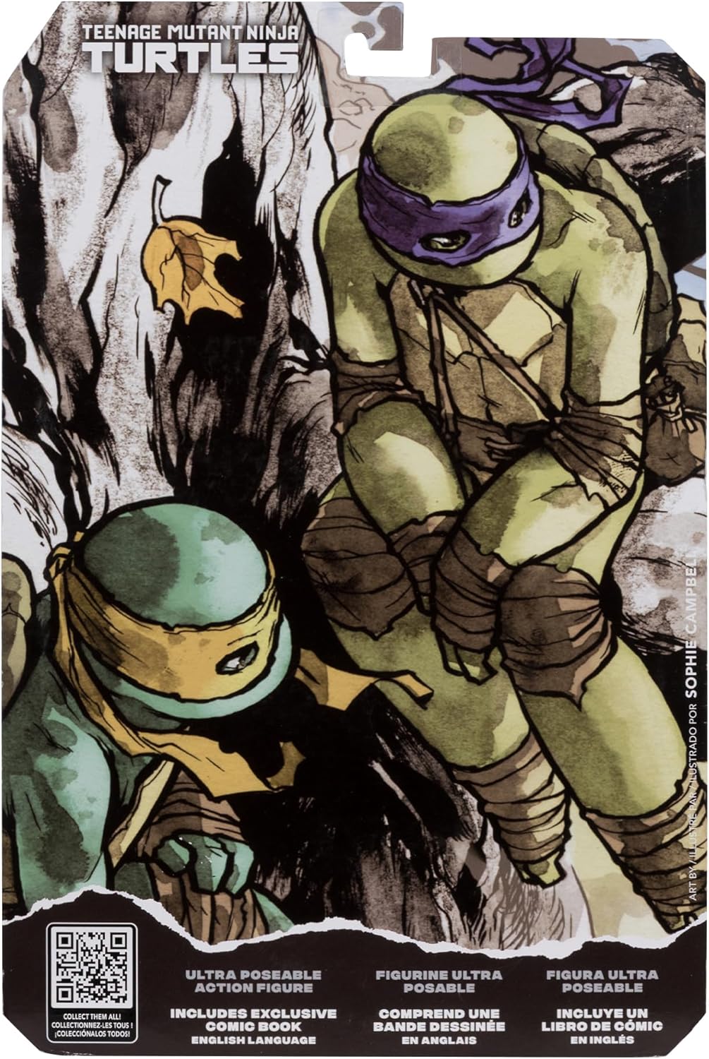 McFarlane Toys-Teenage Mutant Ninja Turtles (Page Punchers) Donatello 5in Action Figure with Comic