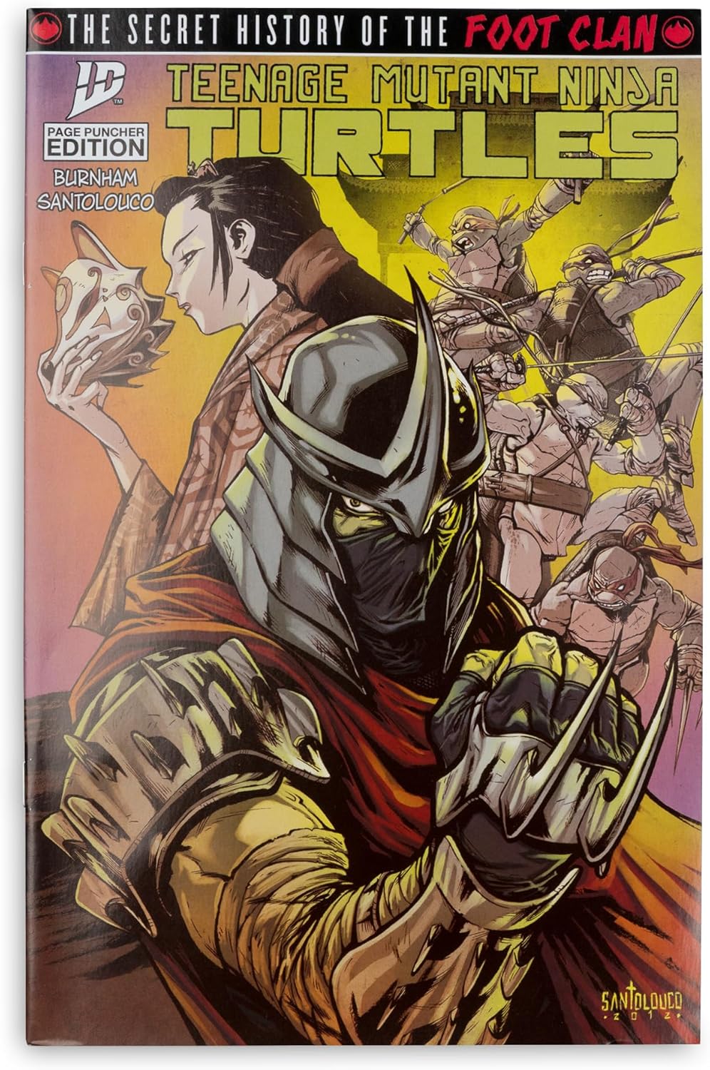 McFarlane Toys-Teenage Mutant Ninja Turtles (Page Punchers) Foot Soldier 5in Action Figure with Comic