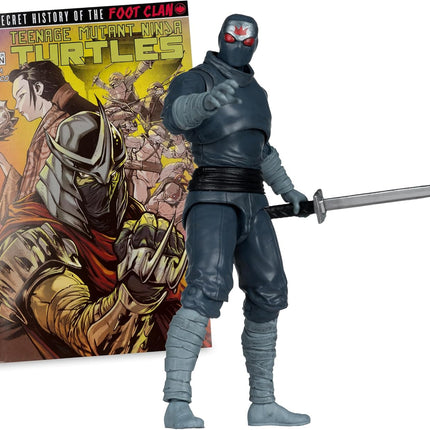 McFarlane Toys-Teenage Mutant Ninja Turtles (Page Punchers) Foot Soldier 5in Action Figure with Comic
