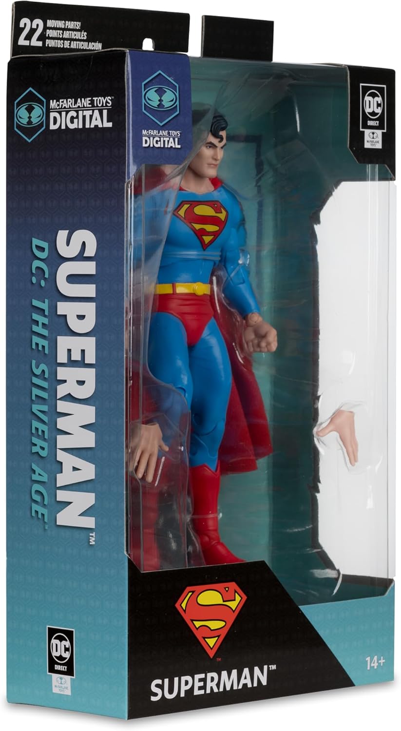 McFarlane Toys - Superman (The Silver Age) Digital Collectible Figure