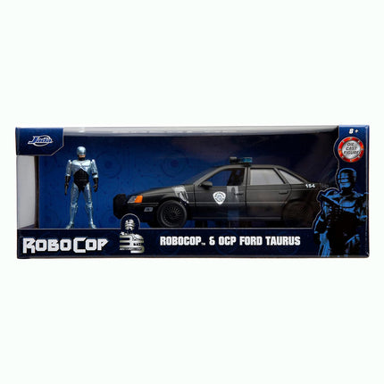 Jada Toys Robocop 35th Anniversary 1:24 OCP Ford Taurus Die-Cast Car & 2.75" Robocop Figure
