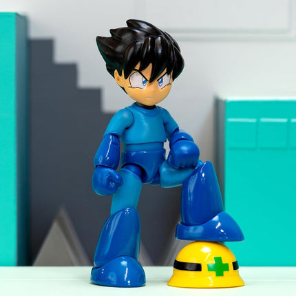 Mega Man Wave 3 Mega Man Action Figure with Neo Metal Figure – 1:12 Deluxe Scale – 6" Tall