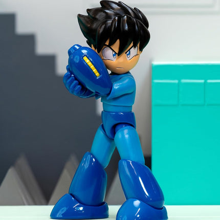 Mega Man Wave 3 Mega Man Action Figure with Neo Metal Figure – 1:12 Deluxe Scale – 6" Tall
