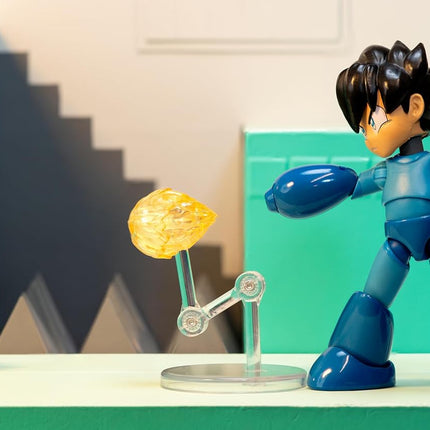 Mega Man Wave 3 Mega Man Action Figure with Neo Metal Figure – 1:12 Deluxe Scale – 6" Tall