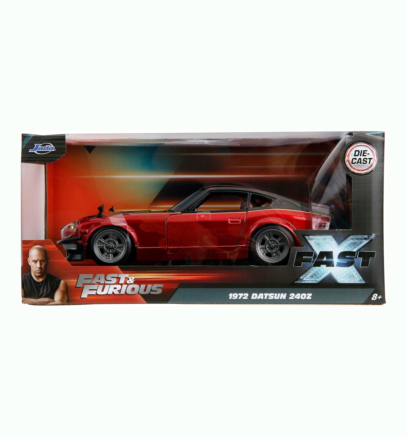 Jada Fast & Furious Fast X 1:24 1972 Datsun 240Z Die-Cast Car
