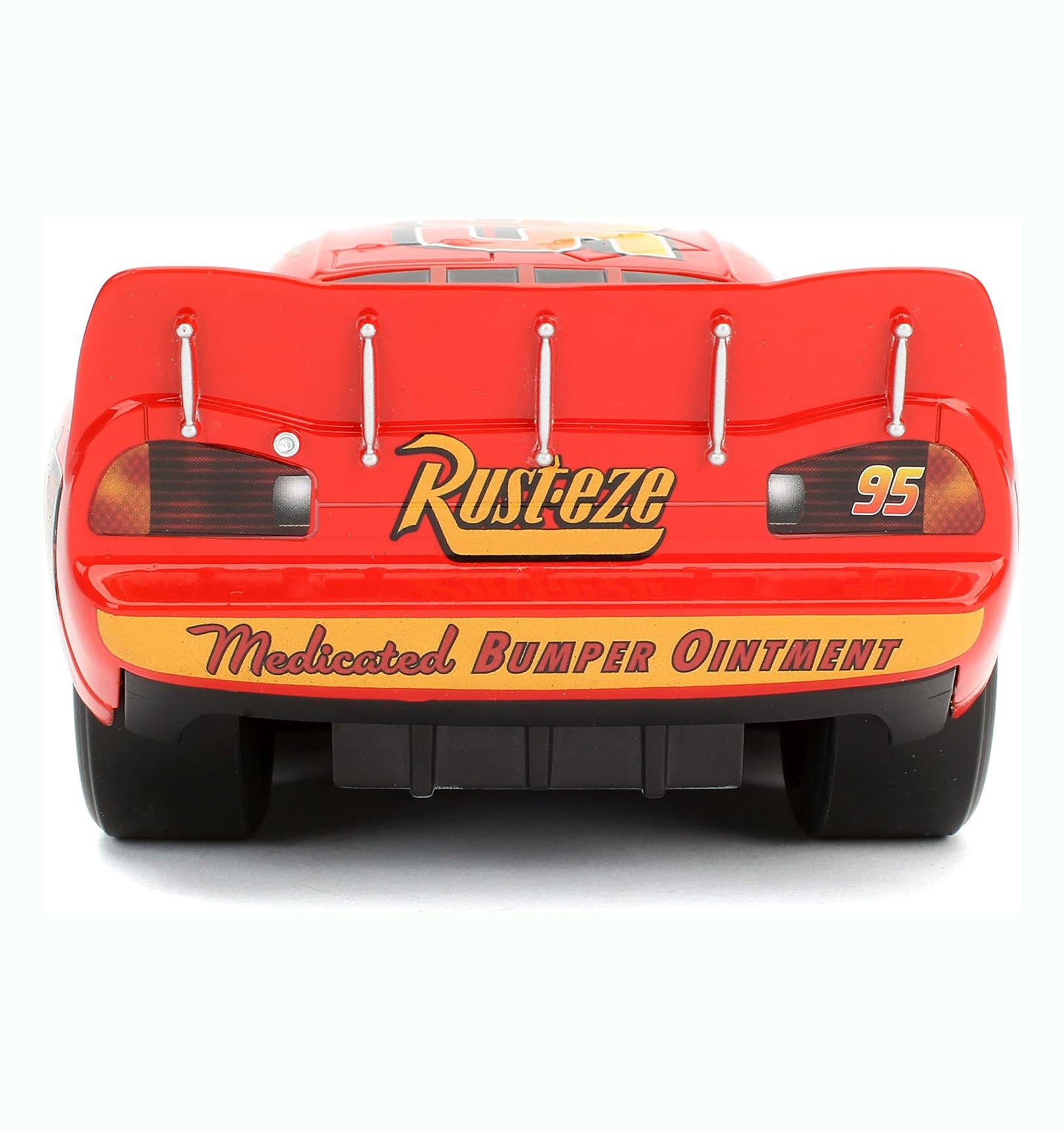 Jada Toys Disney Pixar Cars 3 1:24 Lightning McQueen Die-Cast Car with Tire Rack