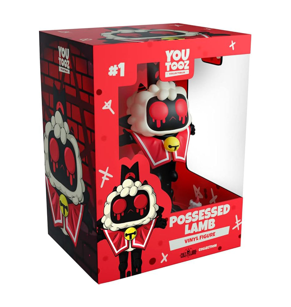 Youtooz Cult of the Lamb Possessed 5.4" Vinyl Figure, Collectible Possessed Figure from Cult of the Lamb Collection