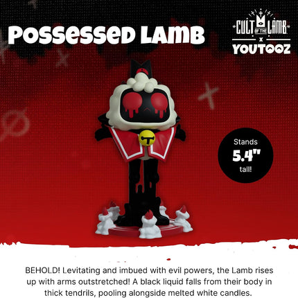 Youtooz Cult of the Lamb Possessed 5.4" Vinyl Figure, Collectible Possessed Figure from Cult of the Lamb Collection