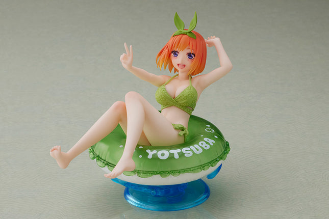 The Quintessential Quintuplets Aqua Float Girls Figure - Yotsuba Nakano Prize Figure