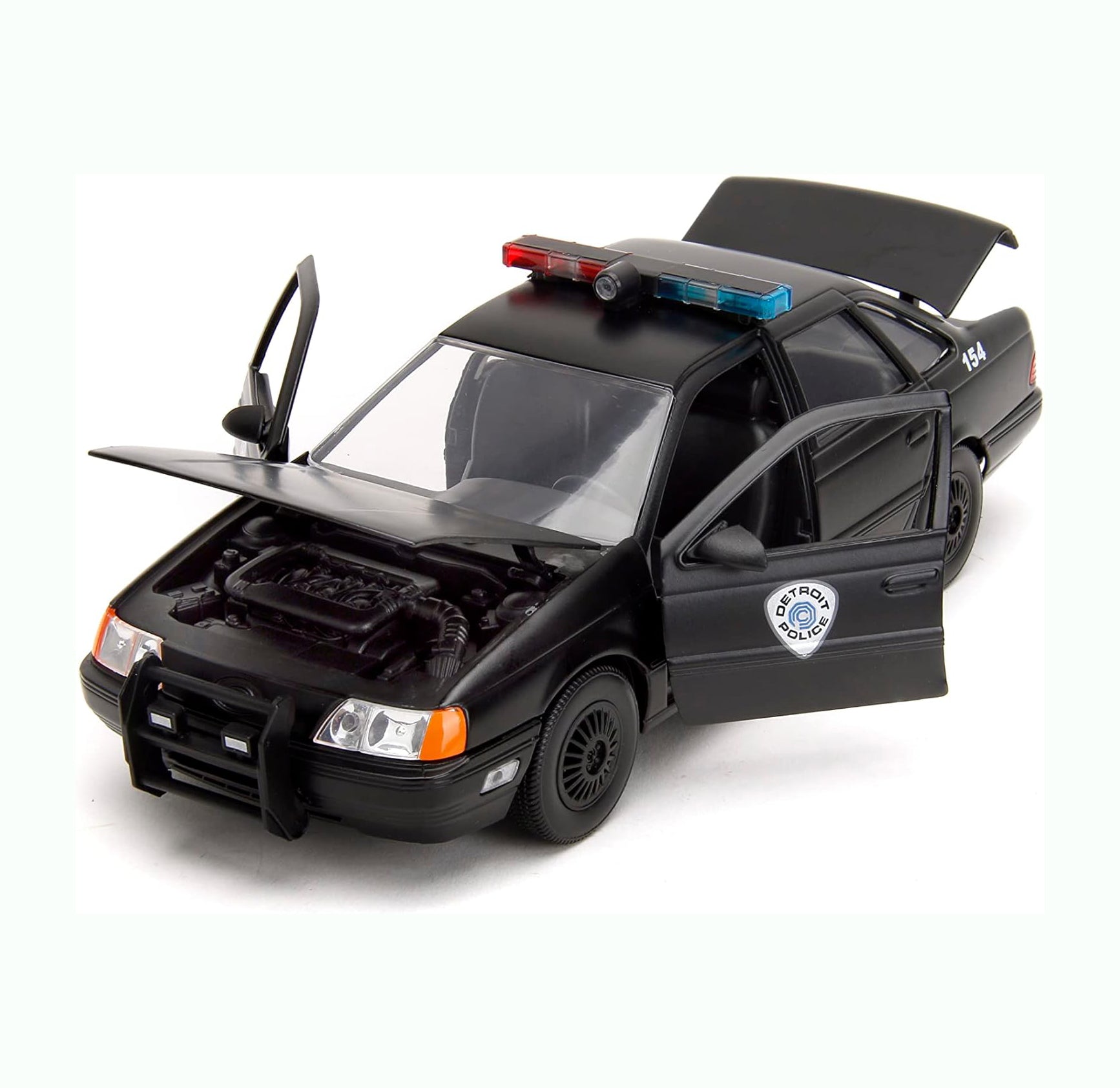 Jada Toys Robocop 35th Anniversary 1:24 OCP Ford Taurus Die-Cast Car & 2.75" Robocop Figure