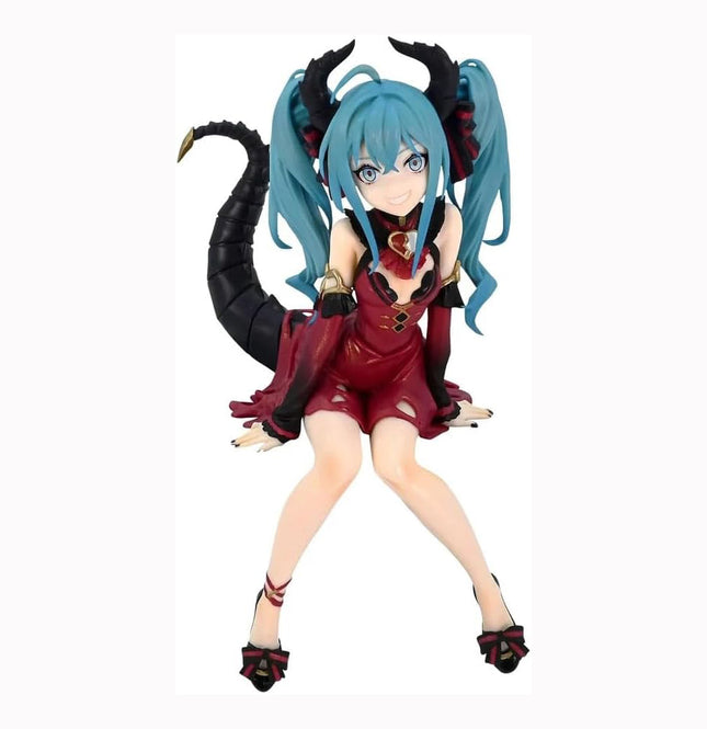 Hatsune Miku - Villain Couleur Rouge - Statuette Noodle Stopper Statue