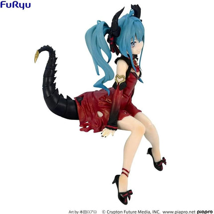 Hatsune Miku - Villain Couleur Rouge - Statuette Noodle Stopper Statue