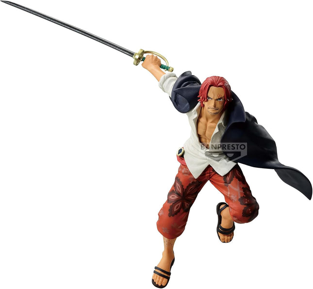 Banpresto - One Piece - Shanks, Bandai Spirits Battle Record Collection Figure