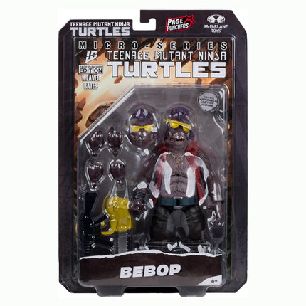 McFarlane Toys-Teenage Mutant Ninja Turtles (Page Punchers) Bebop 5in Action Figure with Comic