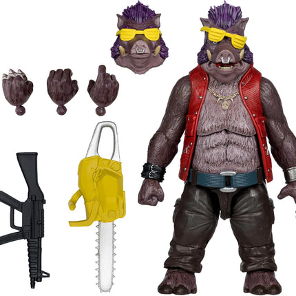 McFarlane Toys-Teenage Mutant Ninja Turtles (Page Punchers) Bebop 5in Action Figure with Comic