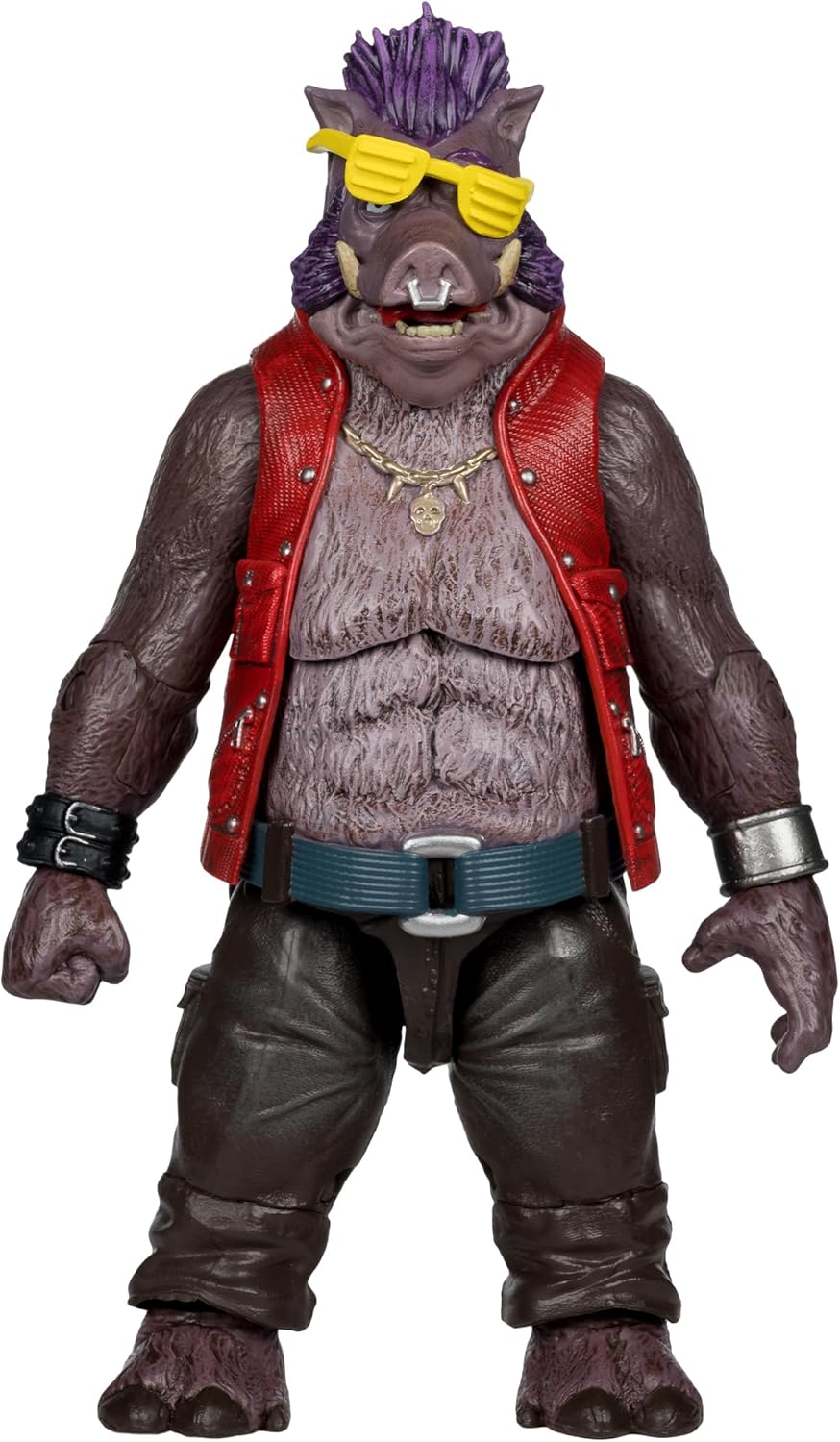 McFarlane Toys-Teenage Mutant Ninja Turtles (Page Punchers) Bebop 5in Action Figure with Comic
