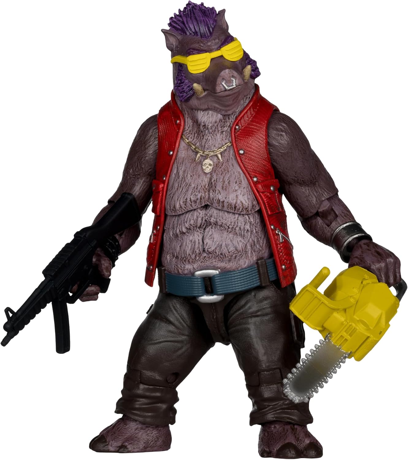 McFarlane Toys-Teenage Mutant Ninja Turtles (Page Punchers) Bebop 5in Action Figure with Comic