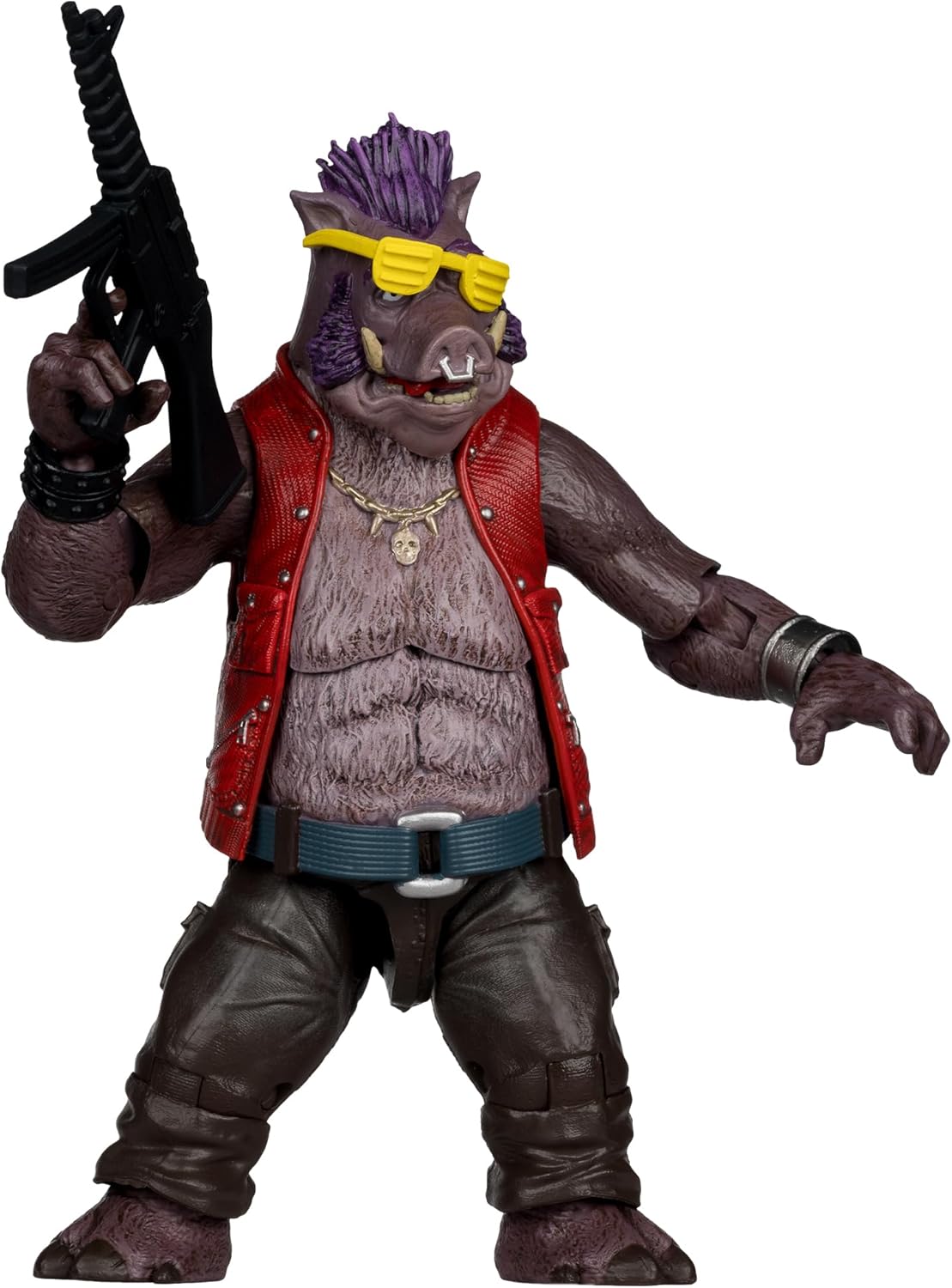 McFarlane Toys-Teenage Mutant Ninja Turtles (Page Punchers) Bebop 5in Action Figure with Comic
