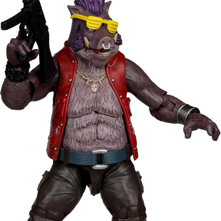 McFarlane Toys-Teenage Mutant Ninja Turtles (Page Punchers) Bebop 5in Action Figure with Comic