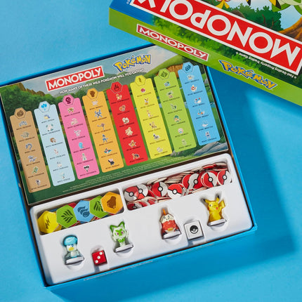 Monopoly Pokémon Edition Board Game | Ages 8 and Up | 2 to 4 Players