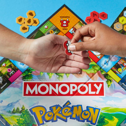 Monopoly Pokémon Edition Board Game | Ages 8 and Up | 2 to 4 Players