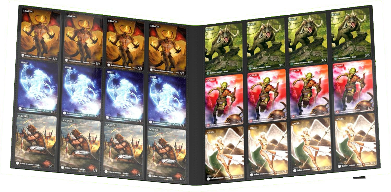 Ultimate Guard - 12-Pocket QuadRow FlexxFolio for 480 Cards Standard Size Cards