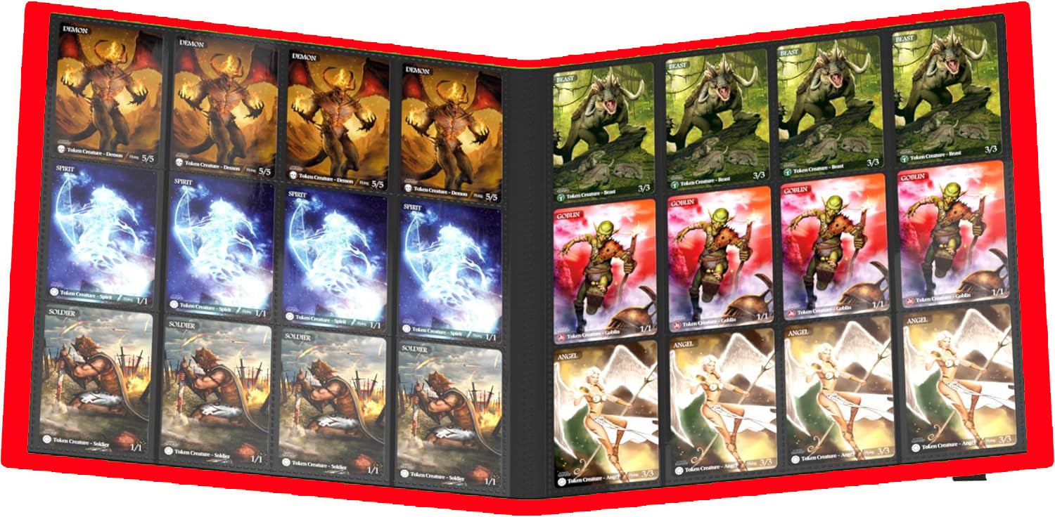 Ultimate Guard - 12-Pocket QuadRow FlexxFolio for 480 Cards Standard Size Cards