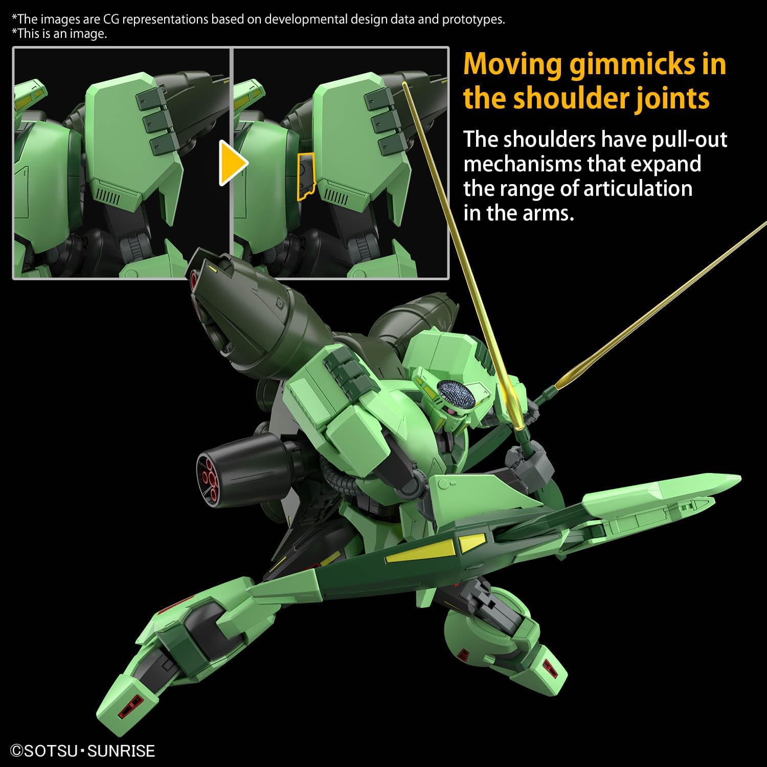 Bandai Hobby - 1/144 HG #259 Mobile Suit Z Gundam - PMX-002 Bolinoak-Sammahn Model Kit