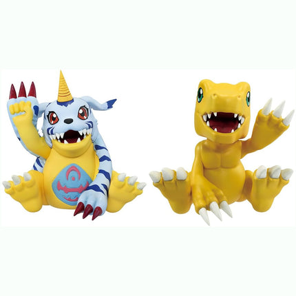 Banpresto - Ichibansho Figure - Digimon - Agumon & Gabumon (Clash of Light and Darkness) Collectible Statue