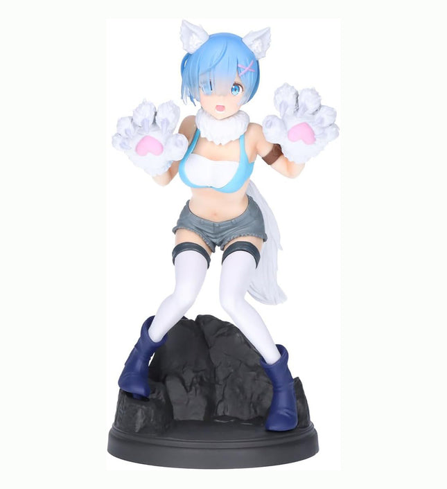 Banpresto - Re:Zero-Starting Life in Another World - Rem (Another Color ver.) -Monster Motions- Espresto Figure