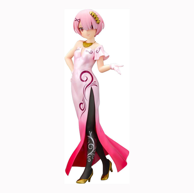 Banpresto - Re:Zero-Starting Life in Another World - Ram (Another Color ver.), Bandai Spirits Glitter & Glamours Figure