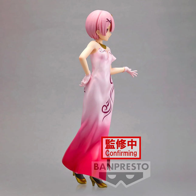 Banpresto - Re:Zero-Starting Life in Another World - Ram (Another Color ver.), Bandai Spirits Glitter & Glamours Figure