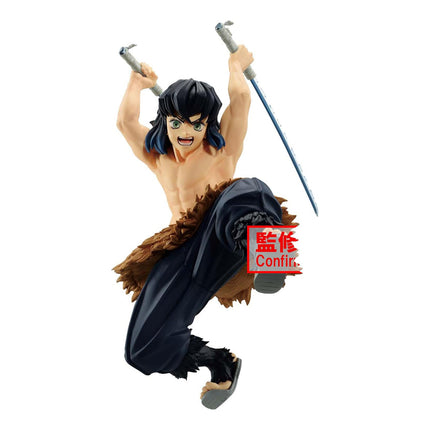 Banpresto - Demon Slayer: Kimetsu no Yaiba - Inosuke Hashibira, Bandai Spirits Vibration Stars Figure