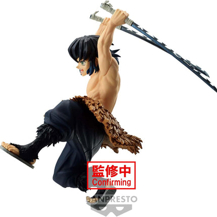 Banpresto - Demon Slayer: Kimetsu no Yaiba - Inosuke Hashibira, Bandai Spirits Vibration Stars Figure
