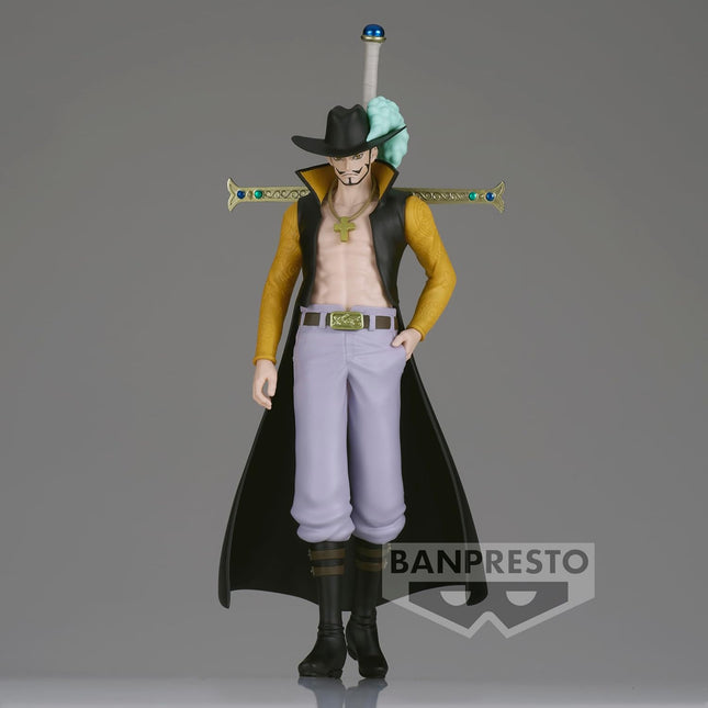 Banpresto - One Piece - Dracule Mihawk, Bandai Spirits The Shukko Figure