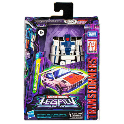 Transformers Toys Legacy Evolution Deluxe Breakdown Toy, 5.5-inch, Converting Action Figure