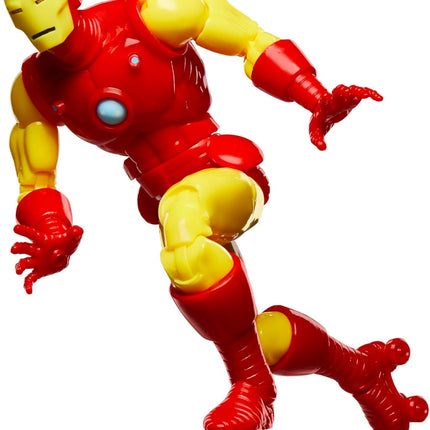 Marvel Legends Retro Series - Secret Wars Classic Red & Yellow Iron Man Action Figure