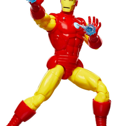 Marvel Legends Retro Series - Secret Wars Classic Red & Yellow Iron Man Action Figure