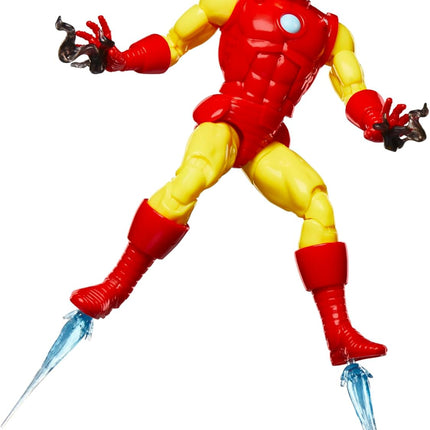Marvel Legends Retro Series - Secret Wars Classic Red & Yellow Iron Man Action Figure